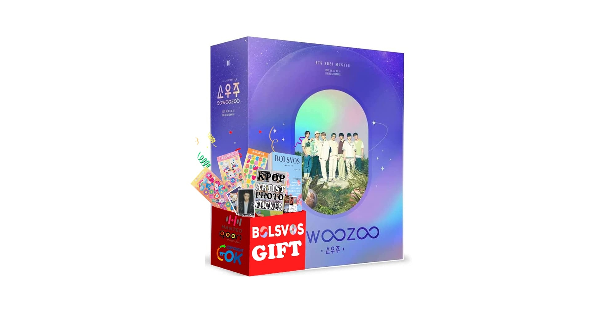Dreamus BTS - 2021 MUSTER SOWOOZOO DVD [WEVERSE Shop] +